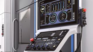 Die neue Maschinensteuerung OSP-P500 von Okuma wird auf der EMO in Hannover vorgestellt. (Bild: Okuma)