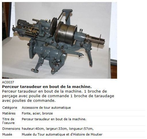  (Image: Musée du tour de Moutier)
