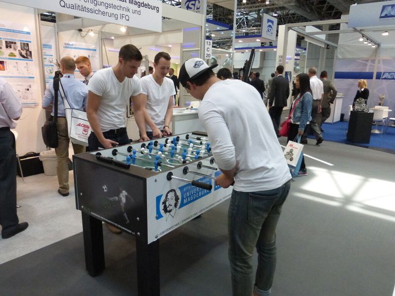 Impressionen vom Metallurgiemessen-Quartett Gifa, Metec, Thermprocess und Newcast 2015 in Düsseldorf. (Bild: Finus)