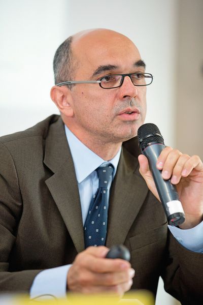 Donato Montanari, Vorstandsmitglied VDMA Industrielle Bildverarbeitung: „Die europäische Branche der Industriellen Bildverarbeitung ist in hervorragender Verfassung.“ (Bild: Landesmesse Stuttgart)