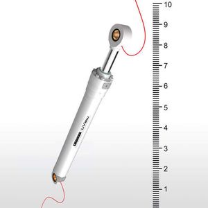 Das neue Wegmesssystem LiView für Hydraulikzylinder ermöglicht Messungen mit einer Genauigkeit von +/- 1 mm.