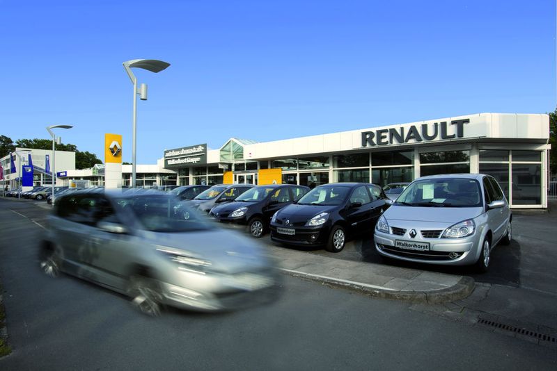 Gütersloh: Autohaus Dammstraße, Renault, Dacia, Hyundai. (Archiv: Vogel Business Media)