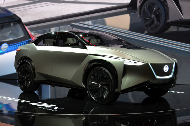 Nissan zeigt das Crossover-Modell „IMx Kuro“. (Seyerlein/»kfz-betrieb«)