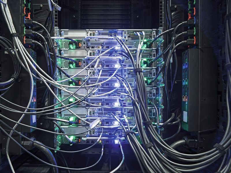 KI-Supercomputer von Phoeniqs in Uptown Basel in Arlesheim. (Bild: Phoeniqs)