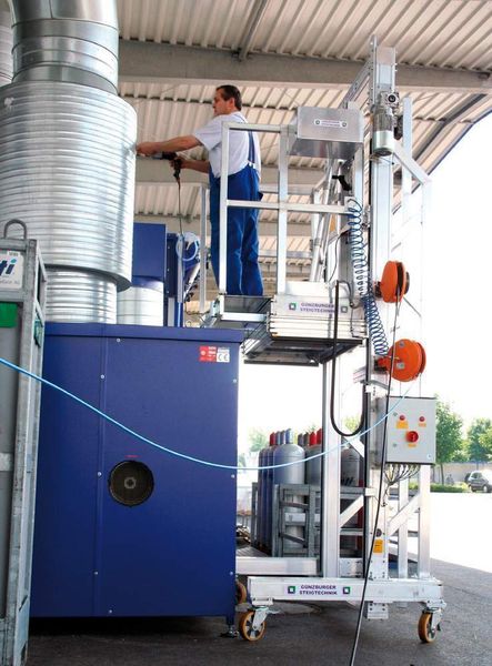 Bild 2: Elektrisch verstellbare Arbeitsbühnen bieten optimalen Arbeitskomfort bei höchster Sicherheit. (Archiv: Vogel Business Media)