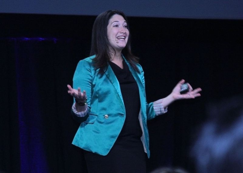 Randi Zuckerberg, ehemalige Marketingchefin bei Facebook: „Heute sind Menschen fast immer online und erwarten, dass sie zu jeder Zeit einen schnellen Zugang zu Informationen haben.“  (Bild: Michel)