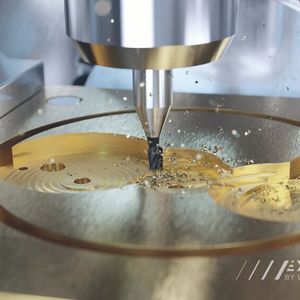 Démonstration e l'usainge d'une piüce pour l'horlogerie.(Source :  Louis Bélet SA)