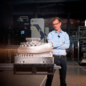 “We were not only able to reliably print the complex structure on the NXG 600E but also in the record time of four days — a key to making production economically viable and enabling rapid iterations during qualification,” says Christoph Wangenheim, Head of Additive Material Products & Development at Nikon SLM Solutions.(Image: Nikon SLM)