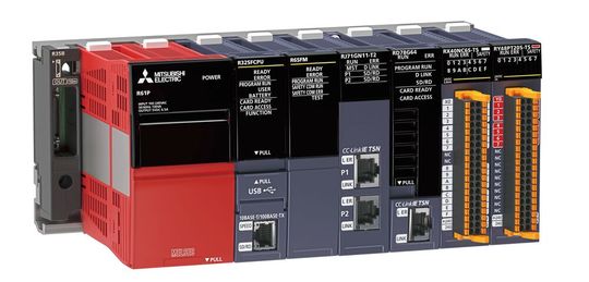 Sicherheit in der Produktion – das zentrale MELSEC SPS iQ-R Sicherheit-E/A-Modul. (Bild:  Mitsubishi Electric Europe)