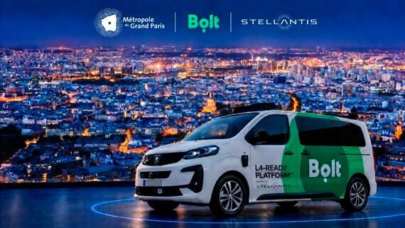 Gemeinsam wollen Stellantis, Bolt und die Métropole du Grand Paris untersuchen, wie sich Technologien für autonomes Fahren in europäische Städte integrieren lassen.(Bild:  Stellantis)