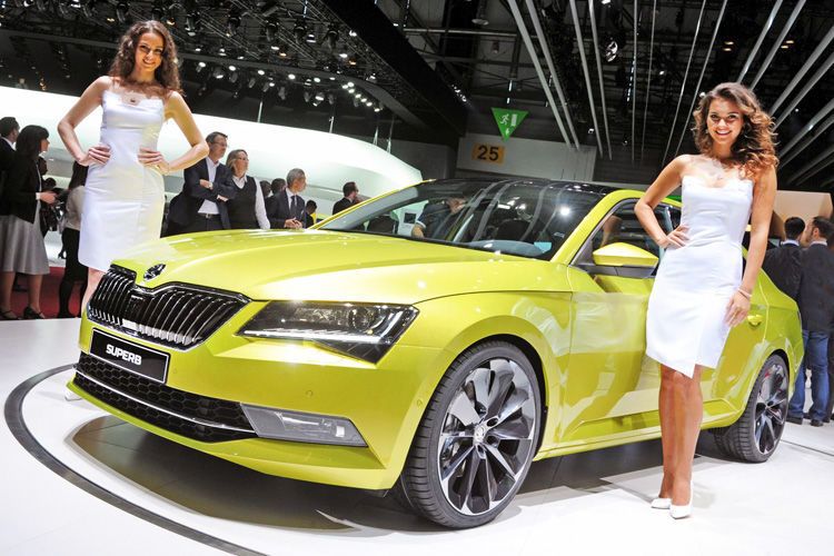 Skoda zeigt zum einen neue Modelle wie den Superb ... (Foto: Skoda)