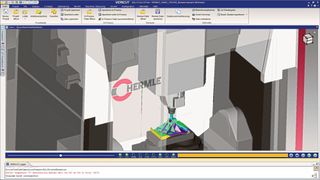 Das NC-Simulationstool Vericut simuliert das NC-Programm nach dem Postprozessorlauf, also in genau der Form, die später an der Maschine  übertragen wird. (Leuka)
