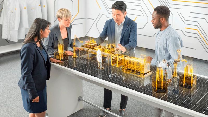 Produktionslinien digital planen, simulieren und betreiben ist das Ziel des Projektes „DIAZI“.(Bild:  Continental)