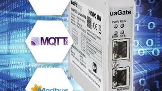 Ein neues Gateway für die Kommunikation zwischen Modbus-Steuerungen in industriellen Netzen und Anwendungen in der IT gestattet den Zugriff auf Prozess- und Maschinendaten über OPC UA und MQTT-Protokoll (Softing)