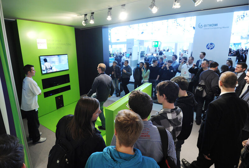 Die Kinect zog viele Zuschauer in ihren Bann. (Archiv: Vogel Business Media)