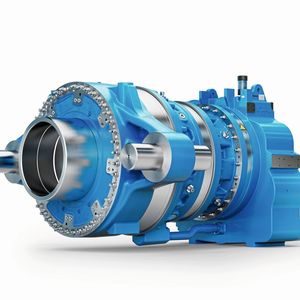 Das Antriebssystem Revo setzt laut Flender mit einer Drehmomentdichte von 300 Nm/kg neue Maßstäbe.(Bild:  Flender)