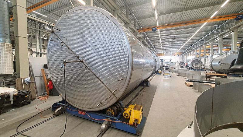 Jede Woche werden bei Mueller in Groenlo Dutzende von Tanks produziert. (Bild: Mueller)