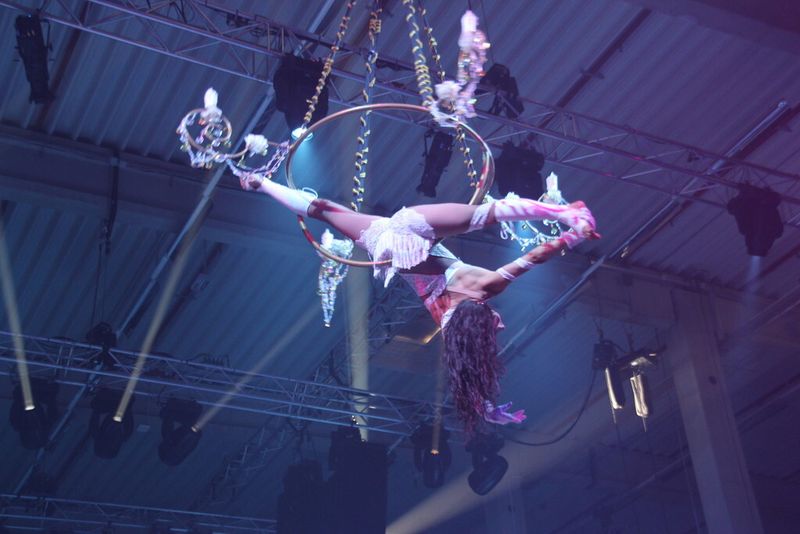 . eine akrobatische Meisterleistung... (Bild: Schäfer)