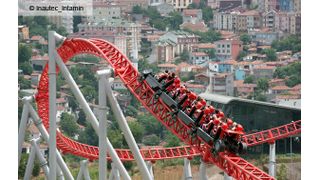 Mit Siemens gibt es auf der Achterbahn den sicheren und gesteuerten Nervenkitzel. (Inautec_Intamin)