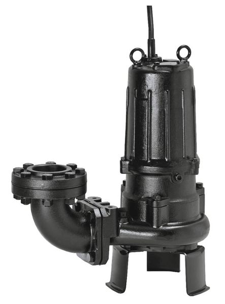 Abwasserpumpe der C/CR-Serie von Tsurumi mit extrem harten Klingen aus Wolframcarbid. (Tsurumi)
