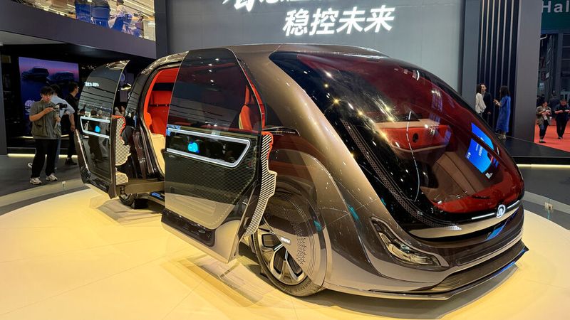 Eindrucksvoll ist auch der Elektro-Van im Colani-Stil von GWM. (Bild: sp-x)