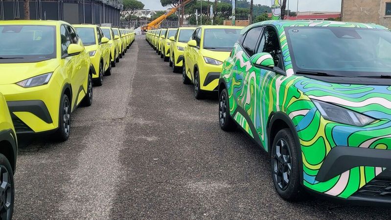 Der BYD Dolphin Surf tritt im Elektro-Kleinwagen-Segment an.(Bild:  Wehner - VCG)