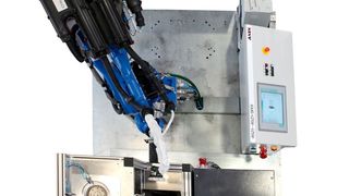 Ein Robotersystem für das vollautomatisierte Schleifen hat Asis vorgestellt. (Asis)