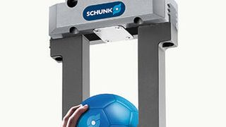 Der Safety-Greifer garantiert laut Schunk mit den Funktionalitäten SLS, SOS und STO Personensicherheit bis auf die Ebene der Aktoren. (Bild: Schunk)