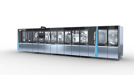 Der Solutionperformer KFS ist sowohl als kompakte Basisausführung „Compact-standard-design“- als auch für kundenindividuelle Speziallösungen als „Customized-fully-integrated“-Version verfügbar. Der Solutionperformer KFS ist sowohl als kompakte Basisausführung „Compact-standard-design“- als auch für kundenindividuelle Speziallösungen als „Customized-fully-integrated“-Version verfügbar.