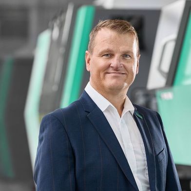 Steve Thomson, Managing Director of Arburg Ltd. in Warwick, UK. (Source: Arburg)