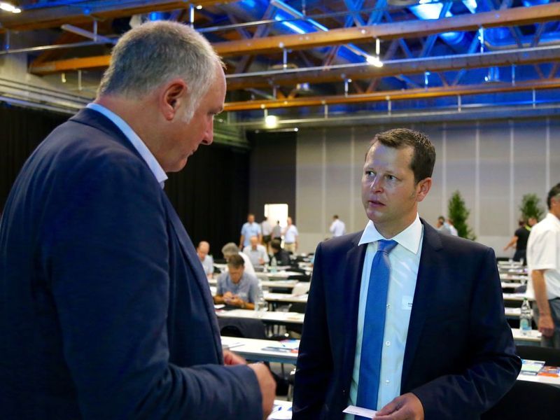 Impressionen aus dem Ostschweizer Technologiesymposium in St. Gallen 26. August 2016 (VBM / Sergio Caré)