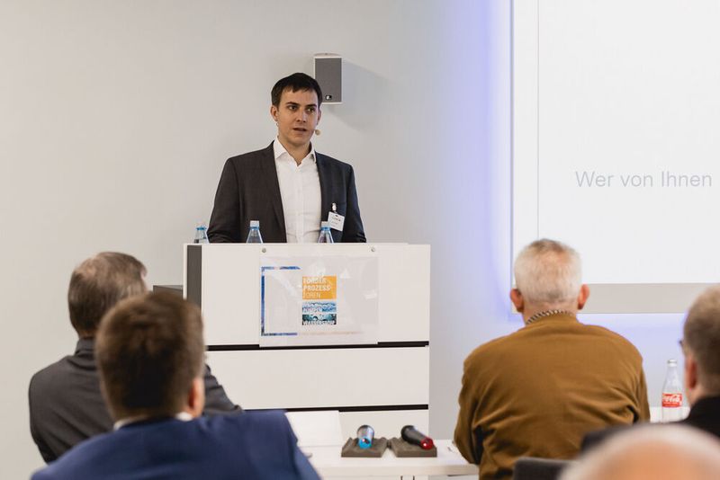 Dr. Ing Jan Köse von Core Sensing beschäftigt sich mit IOT rund um die smarte Pumpe von Morgen. (Bild: Stefan Bausewein)