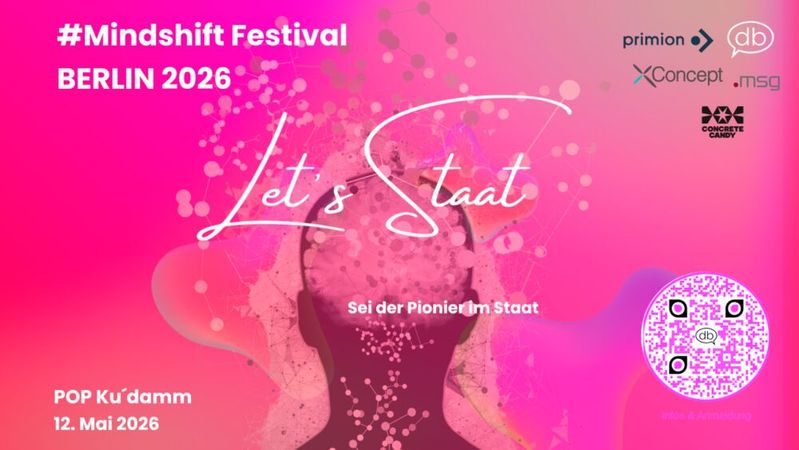 Das „Mindshift Festival“ findet am 12. Mai in Berlin statt.(Bild:  Dr. Dorit Bosch)