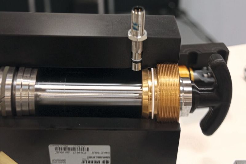 Einblicke in Zylindertechnik und jede Menge Know-how rund um die Anwendung gab es am Stand des Gottenheimer Zylinderspezialisten AHP Merkle (Bild: Maschinenmarkt)