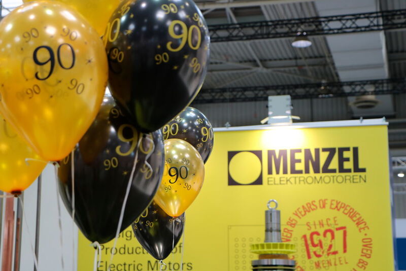 Happy Birthday! Menzel in Halle 15 feiert sein 90-jähriges Bestehen. (Gillhuber)