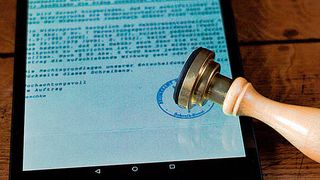 Auch eMails lassen sich siegeln und genügen damit auch hohen Sicherheits­anforderungen (Bundesdruckerei)