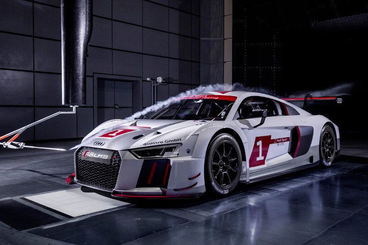 Audi verwendet 50 Prozent Gleichteile aus dem Serien-R8, hat die Lastkollektive schon in der Entwicklung festgemacht und auf den Prüfständen von der Entwicklungsabteilung der Vorserie testen lassen.  (Audi)