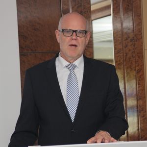 Rainer Hundsdörfer, Vorsitzender der Geschäftsführung der EBM-Papst-Gruppe: „Auch die ersten Monate des neuen Geschäftsjahrs sind erfreulich, wir liegen schon deutlich über Plan.“