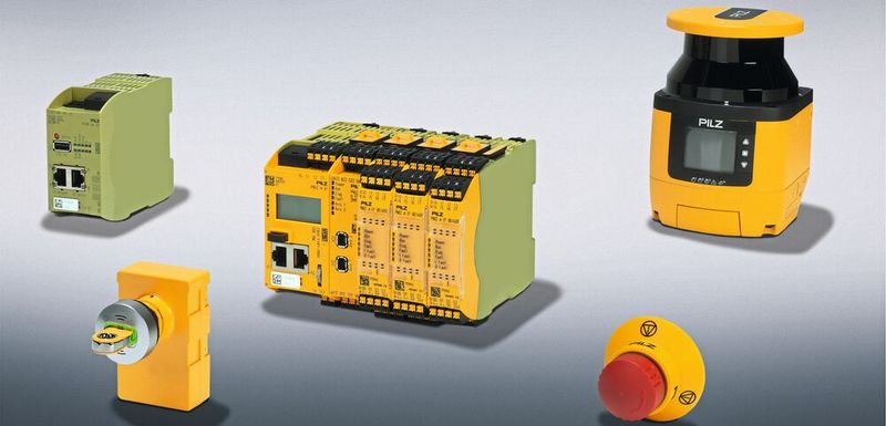 Pilz offers a complete solution for securing driverless transport systems, including sensors, control technology, and security.(Image: Pilz)