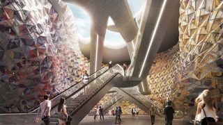 La gare de Clichy-Montfermeil comme le tunnel de base de la nouvelle ligne ferroviaire Lyon-Turin ou la réalisation de l'hôpital Fontainebleau à Paris peuvent aussi compter sur les compétences du Groupe. (BG Ingénieurs Conseils SA)
