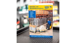 20.000 Produkte rund um die Betriebs- und Werkstatteinrichtung enthält der neue Katalog von Europart. (Europart)