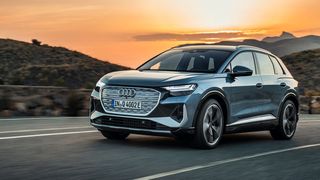 Q4 E-Tron: In zwei Karrosserieformen, mit drei Antrieben und ab 41.900 Euro. (Bild: Audi)