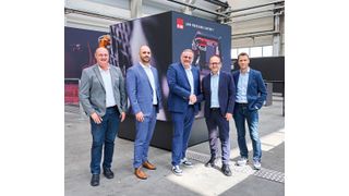 Kurtz Ersa übergibt den Gießereimaschinenbau an Fill: (v.l.) Thomas Rathner (Leitung Kompetenz Center Gießereitechnik, Fill), Christian Diehm (Head of Corporate Finance, Kurtz Ersa), Thomas Mühleck (CEO, Kurtz Ersa), Andreas Fill (CEO, Fill), Martin Reiter (CFO, Fill) (Bild: Fill Gesellschaft m.b.H.)