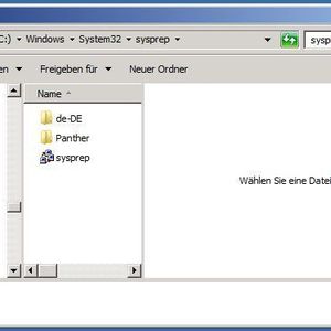 Nach der Erstellung der Kopie der virtuellen Maschine sollten Sie sich als lokaler Administrator anmelden. Unter dem Verzeichnis \Windows\System32\Sysprep ist das Tool Sysprep. Dieses rufen Sie nun auf.