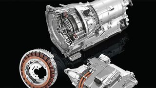 ZF unterstützt den Wandel von der konventionellen Antriebstechnik hin zur Elektromobilität – mit integrierten, modularen Antriebs- und Fahrwerkskonzepten. (ZF Friedrichshafen)