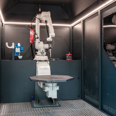 Empa-Forschende wollen beschädigte Brücken und andere Stahlkonstruktionen mithilfe des 3D-Metalldrucks reparieren. (Bild: Empa)