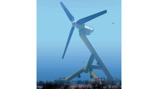 Die periodische Ausrichtung der Flügel von Gezeitenkraftwerken mittels Kronenrad-Mehrfachabtrieben ermöglicht maximale Energiegewinnung.  (Bild: ASSAG)