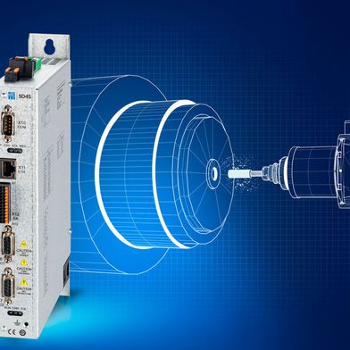 Ihre hohe Effizienz und das breite Leistungsspektrum prädestinieren die SD4S-Serie für den Einsatz in Werkzeugmaschinen, Dentalfräsmaschinen sowie in Anlagen zur Feinstbearbeitung. Auch Wafer-Dicing-Maschinen in der Halbleiterfertigung, Turbokompressoren oder hochdynamische Servo-Anwendungen zählen zu den bevorzugten Einsatzbereichen. (Bild: Sieb & Meyer)