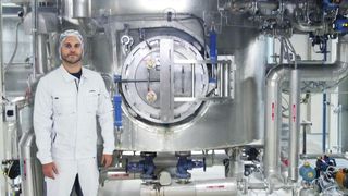 Mischtrockner VMT 4800 ausgestattet mit Brüdenfilter (Amixon)