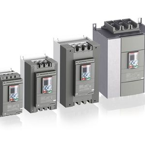 Bild 1: Die Softstarter PSTX wurden mit vielen Funktionen ausgestattet, die vorher nur mit Frequenzumrichtern zur Verfügung standen.